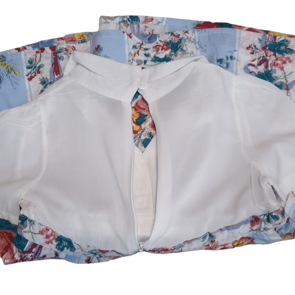 Patpat Little Lady Floral A-Line Dress Cottage Style Size 2T/3T Toddler Girls - Picture 3 of 9